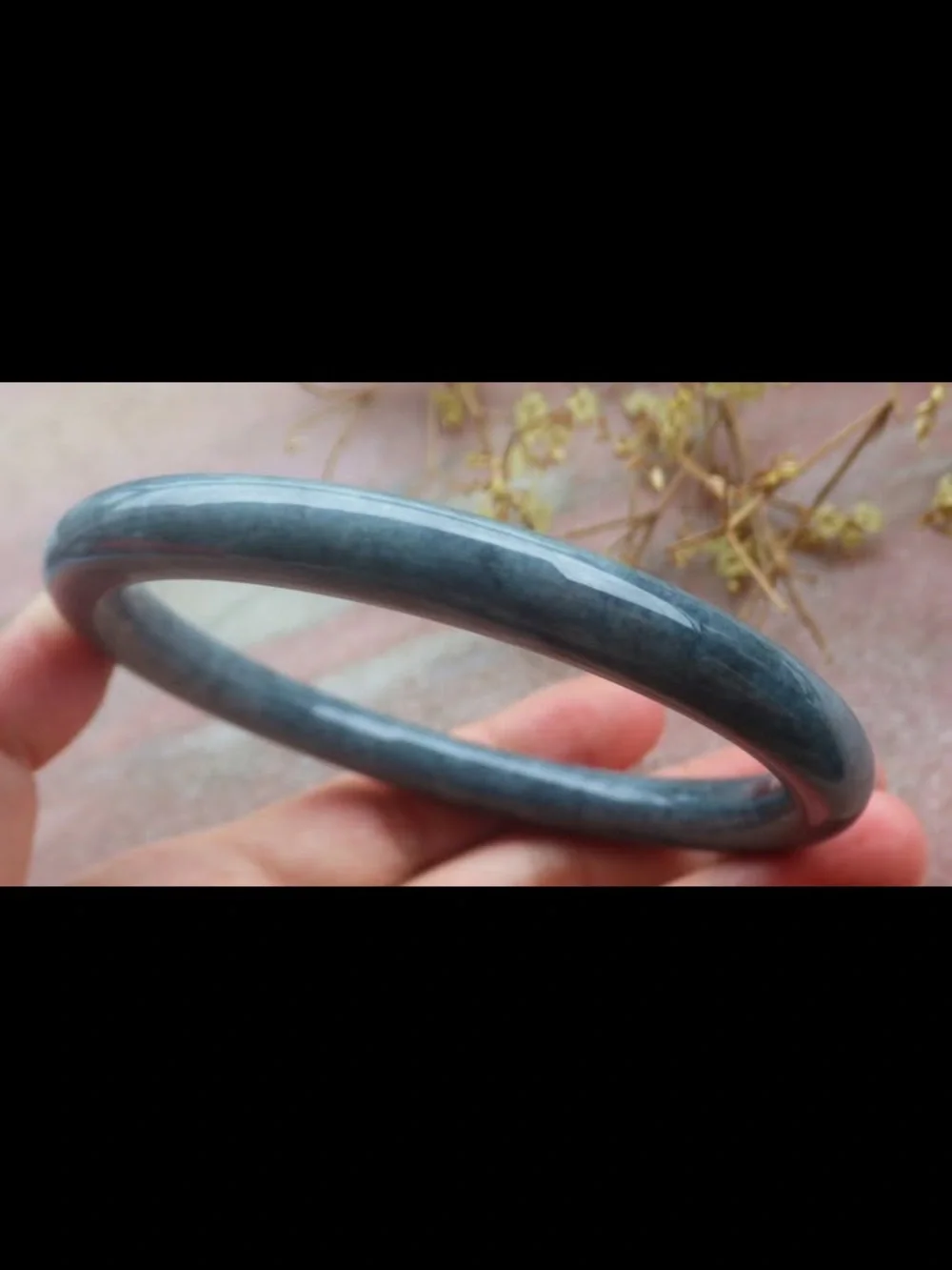 Elegant green bangle certificate jadeite jade luck bracelet 68mm 8.25 inches